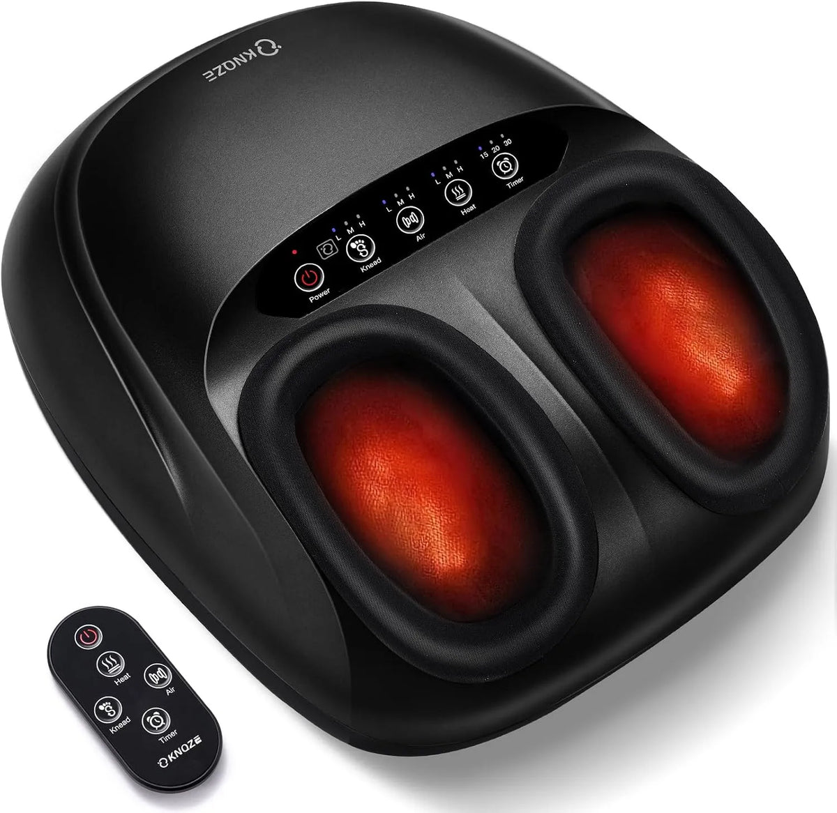 KNQZE Fußmassagegerät, Bis Schuhgröße 47, Fussmassagegerät Elektrisch mit Wärmefunktion, Geschenke für Mama Frauen, Männer