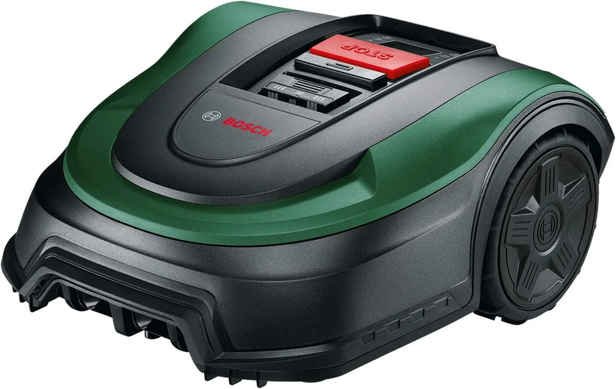Bosch Modell 18-V-Akku, geeignet für Flächen bis 300 m², Mähroboter Indego XS 300, mit integriertem, Schnittbreite 19 cm, in Kartonverpackung