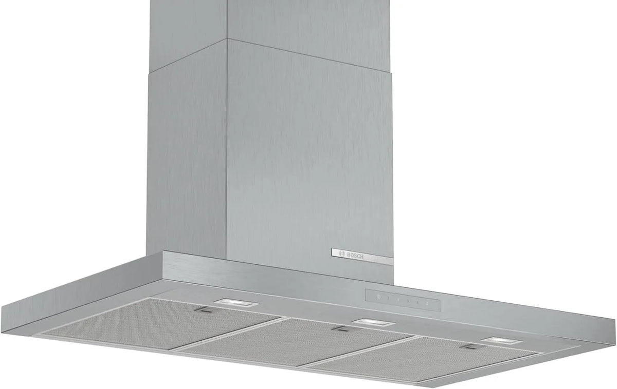 Bosch Modell, Serie 6 Wandesse DWB97CM50, 90 cm breit, Um- & Abluft, LED-Beleuchtung gleichmäßige Ausleuchtung, Made in Germany