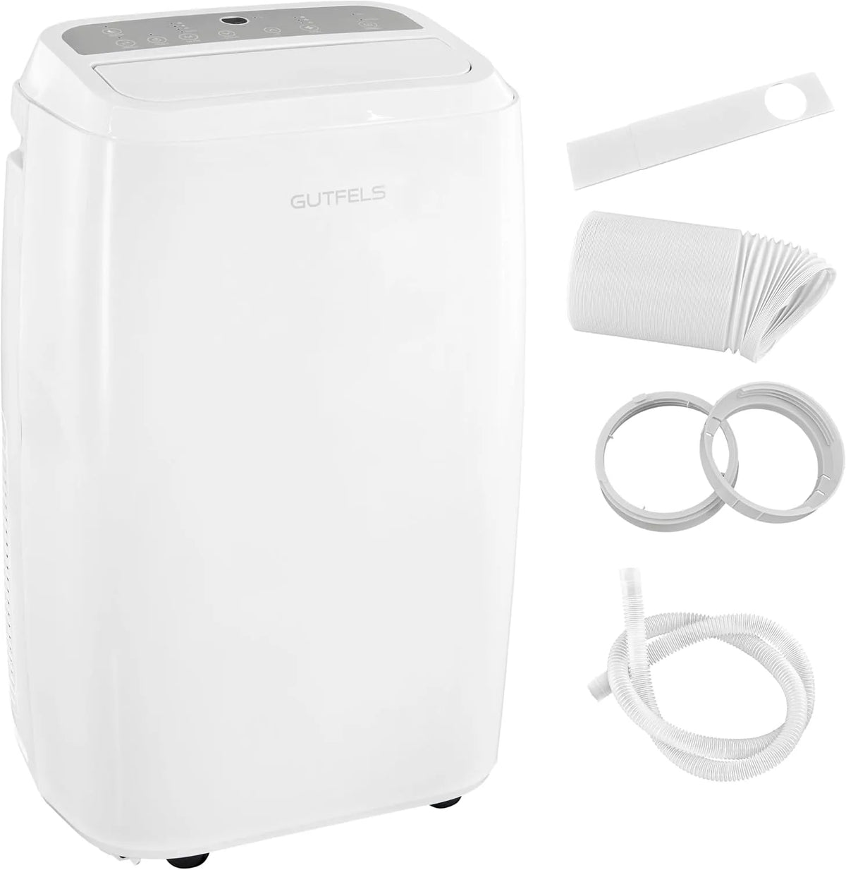 Klimaanlage CM 81455 mobile, 450m³/h, geeignet für 45m², 1538 Watt, we, 14000 BTU mit 4,0 kW Kühlleistung, 3-in-1 Gerät, Entfeuchtet 36 Liter, Tag