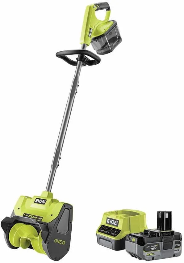Ryobi Schneefräse RY18ST25A-140, Spannung 18V ONE+ Akku, 25cm Arbeitsbreite, 6m Wurfweite, Circa 100m² Arbeitsfläche bei nutzung eines 4Ah Akku