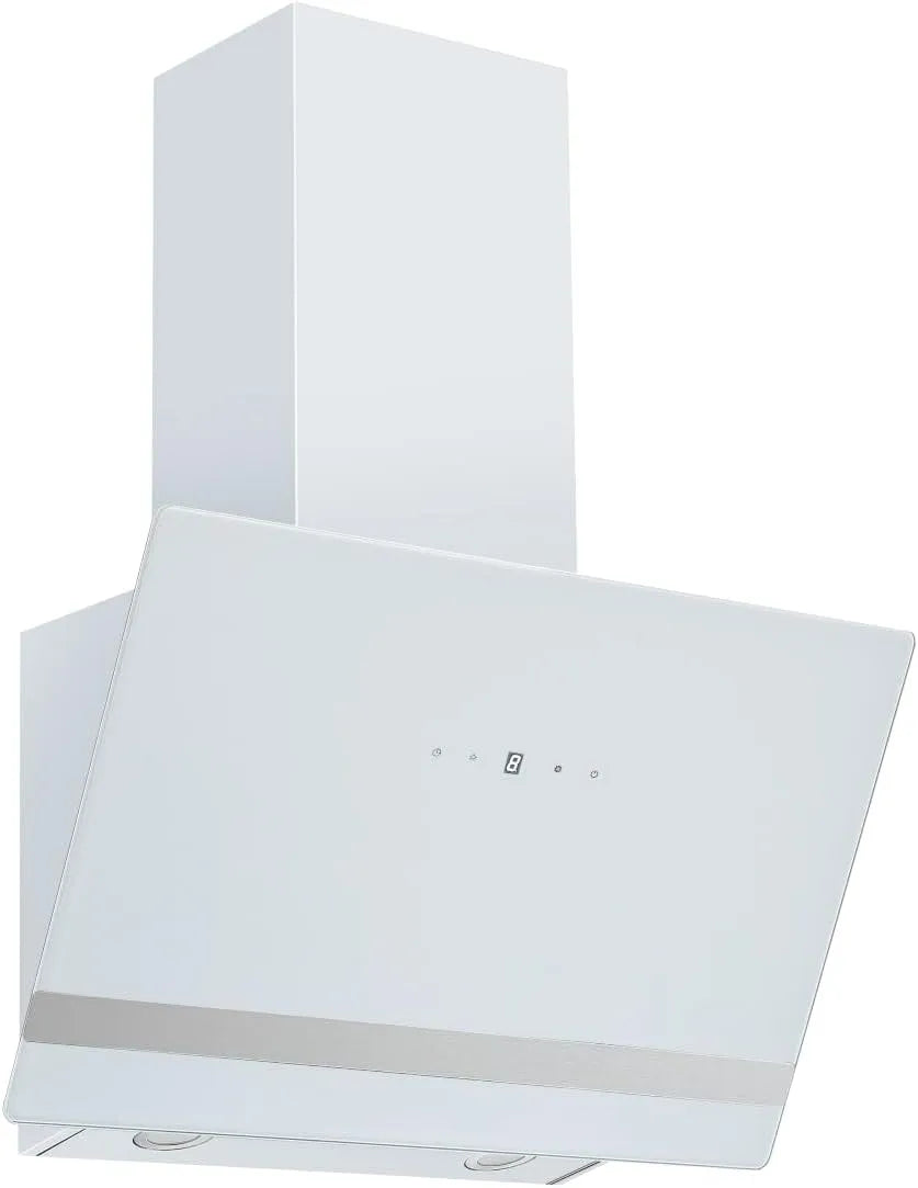 PKM Dunstabzugshaube S21-60AWTH, 60cm Breite, weiß, Display mit Touch Control