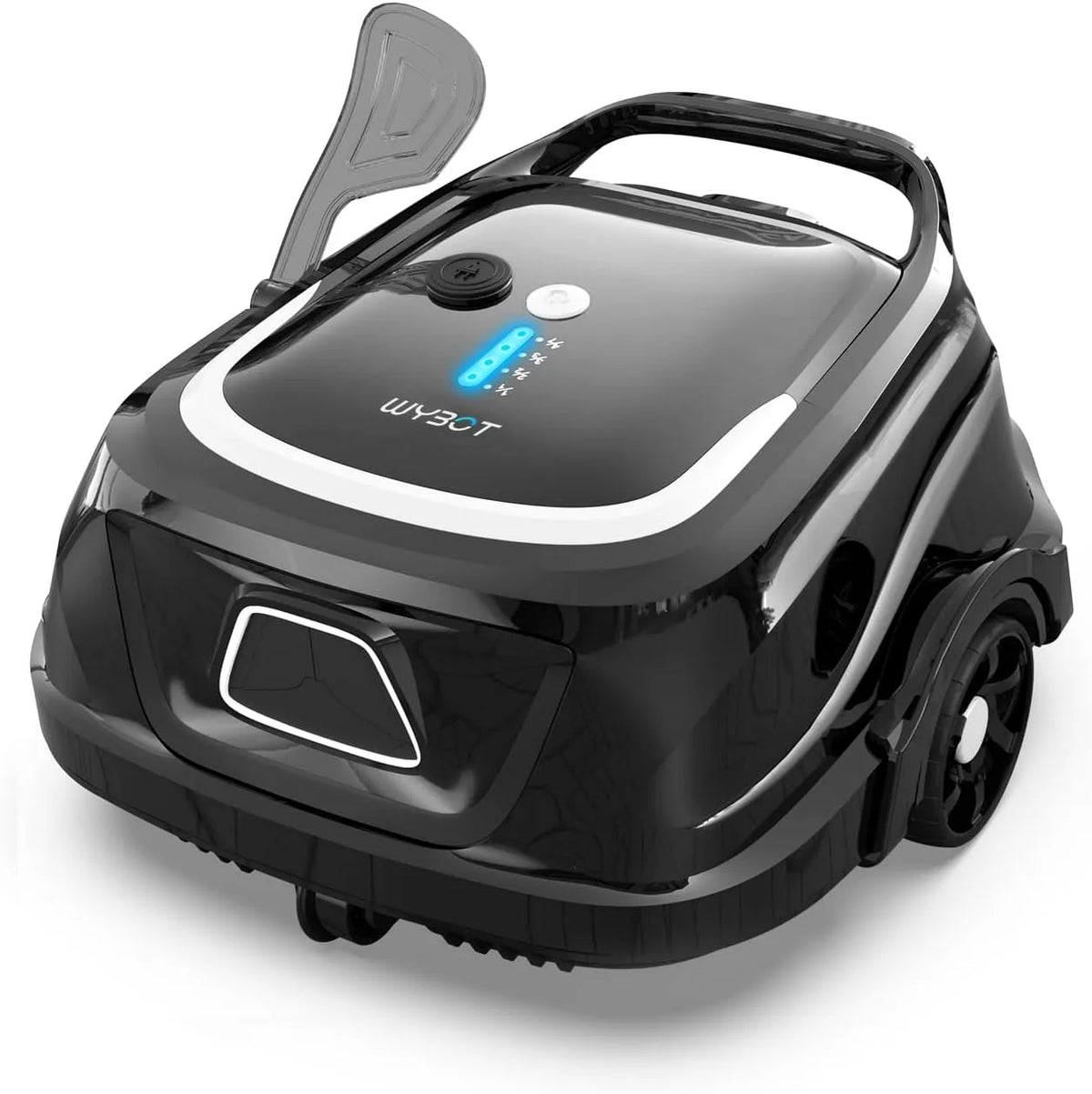 Poolroboter, 2025 Upgrade, A1, Laufzeit bis zu 120 Minuten, für Aufstellpool bis zu 100㎡, WYBOT, Pool Roboter Kabellos mit Doppelfilter und Akku