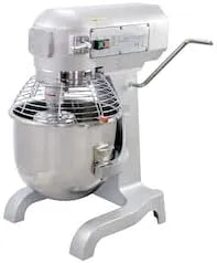 Küchenmaschine GPM1020P METRO Professional, Maße 56 x 52 x 76 cm, Gusseisen, Aluminiumguss, Knetmaschine für bis zu 8 kg Teig, Edelstahl, Silber
