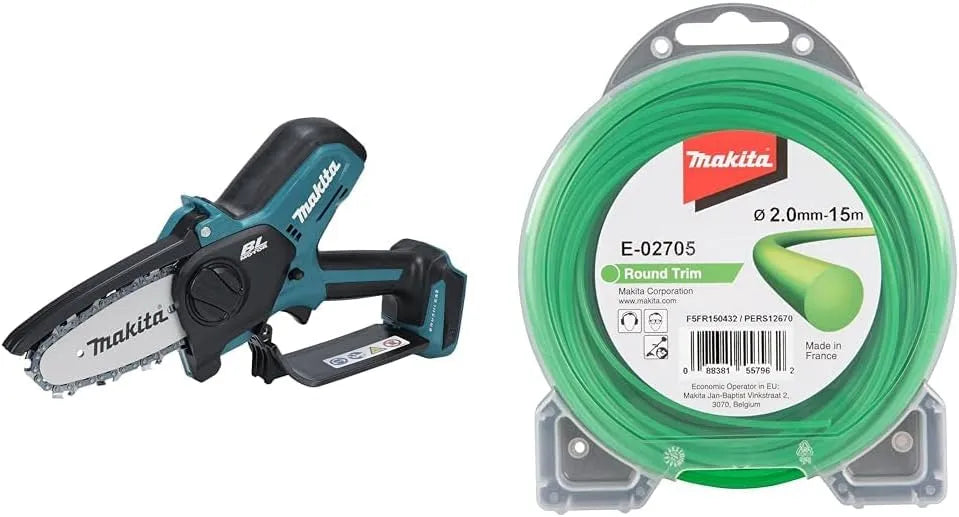 Makita Modell DUC101Z E-02705 0mmx15m, Akku-Astsäge 18V, 02705 M, & Mähfaden rund 2, Spannung 18V, ohne Akku, ohne Ladegerät
