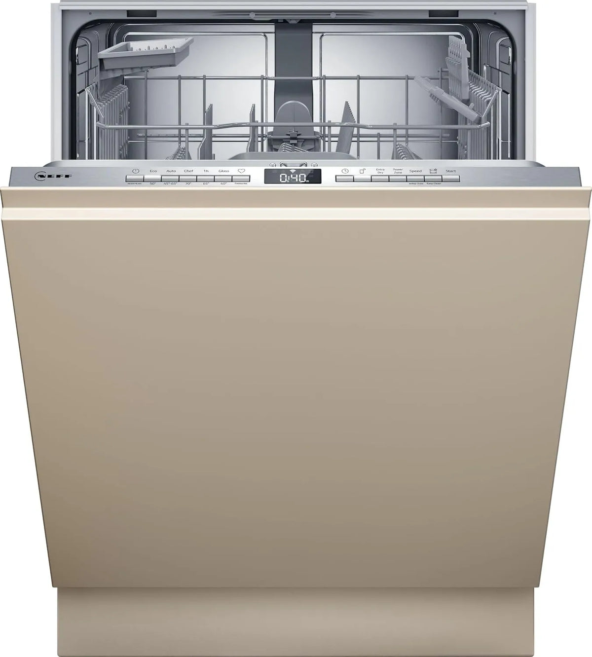 Neff Geschirrspüler S153ITX01E, N 30, Smarter Vollintegriert 60 cm, Favoriten Programm, ckschublade, Flex I Korbsystem, starke Reinigungsleistung